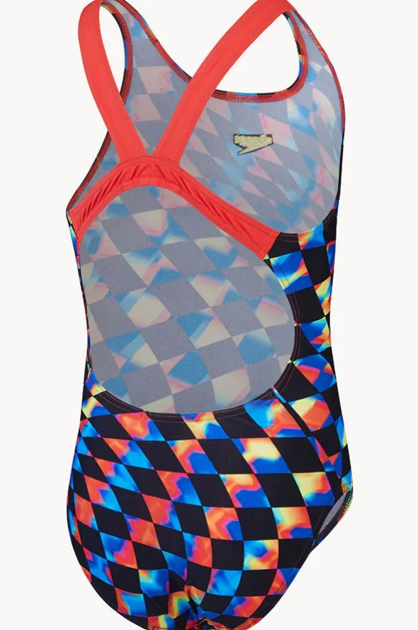 Girls Digital Allover Leaderback One Piece