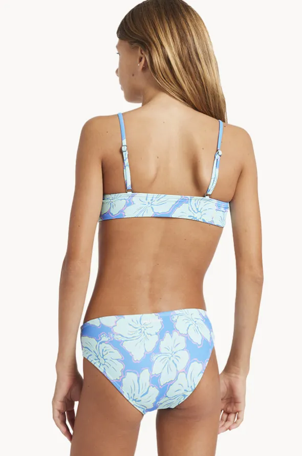 Girls Happy Hibiscus Crop Set