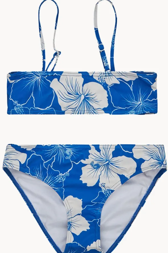 Girls Hippy Hibiscus Bralette Set