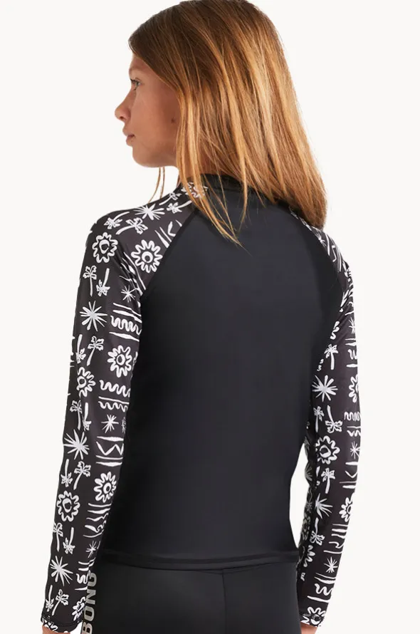 Girls Lost On You Long Sleeve Suntop