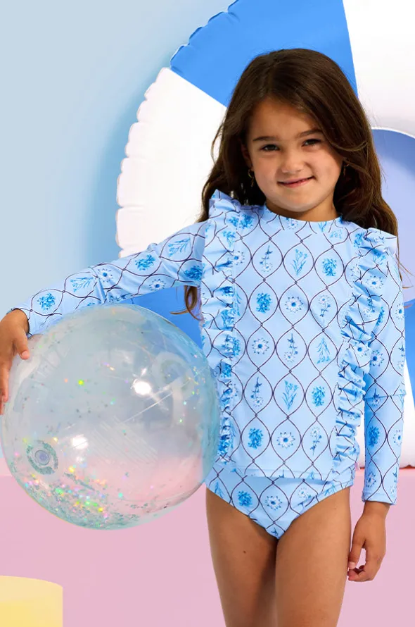 Girls Marbella Suntop Set