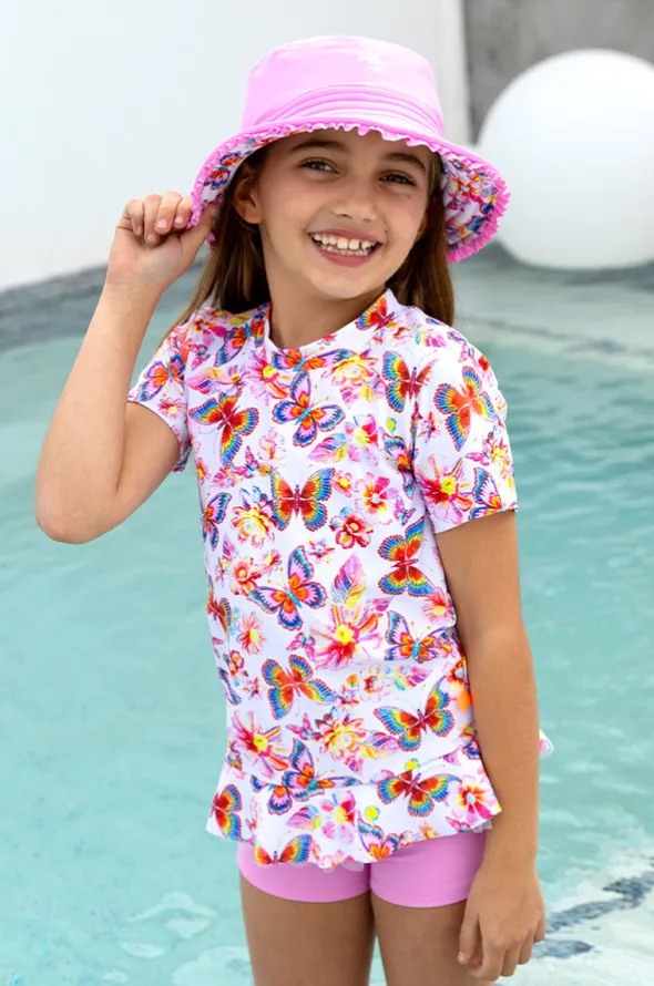 Girls Miss Aloha Suntop Set