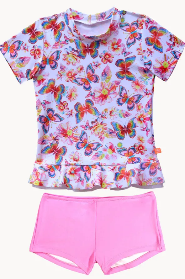 Girls Miss Aloha Suntop Set