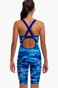 Girls Pace Racer Fast Legs One Piece