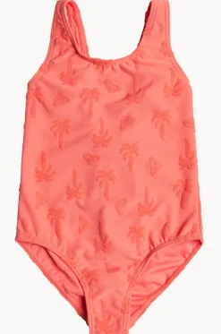 Girls Palm Tree One Piece