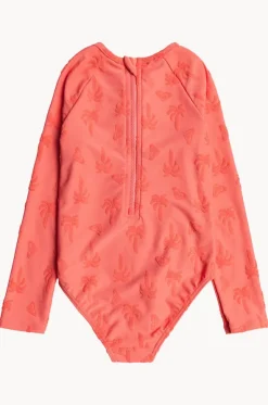 Girls Palm Tree Sunsuit