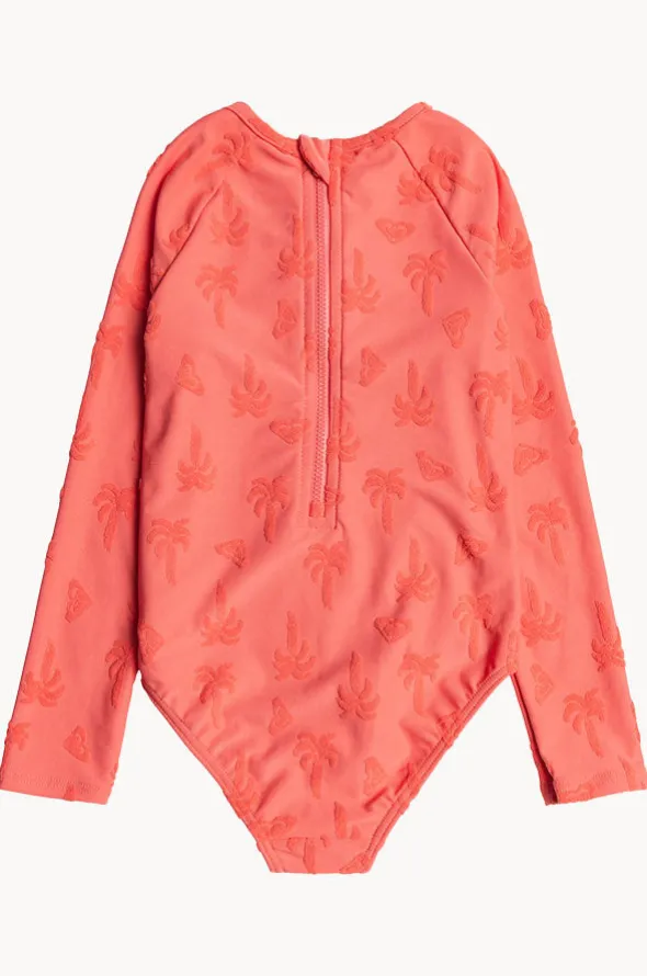 Girls Palm Tree Sunsuit