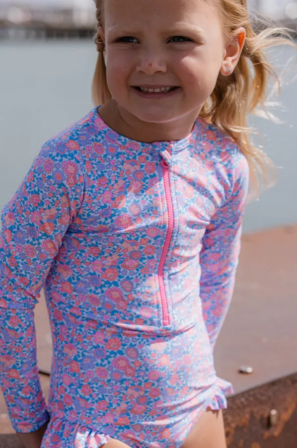 Girls Pretty Posy Sunsuit