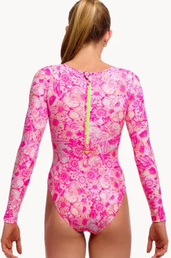 Girls Rosie Cheeky Long Shot Sunsuit