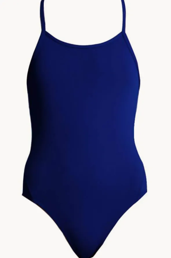 Girls Still Ocean Diamond Back One Piece