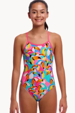 Girls Tou By Tou Single Strap One Piece