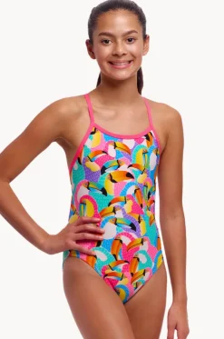 Girls Tou By Tou Single Strap One Piece
