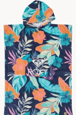 Girls Tropical Stay Magical Hooded Towel