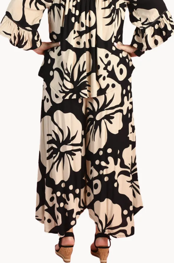 Hideaway Hibiscus Sydney Wide Leg Pant