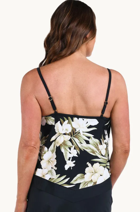 Island Greenery Flutter Tankini Separate