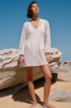 Jetset Stretch Lace Kaftan