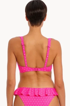 Jewel Cove F Cup Frill Plunge Bra