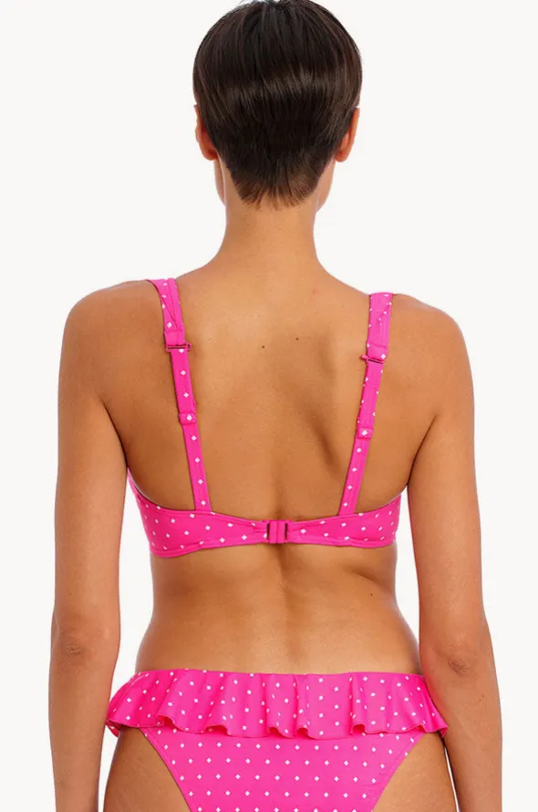 Jewel Cove F Cup Frill Plunge Bra