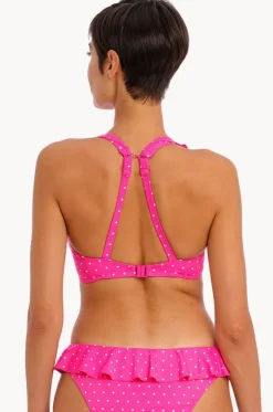 Jewel Cove G Cup Frill Plunge Bra