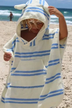Kids Sammy The Seagull Hooded Towel