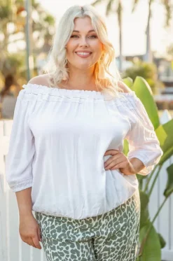 Leaf Peasant Top