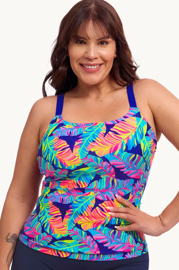 Leaving Today Scoop Neck Tankini Separate