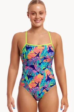 Leaving Today Single Strap One Piece