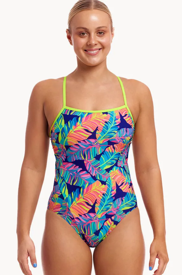 Leaving Today Single Strap One Piece