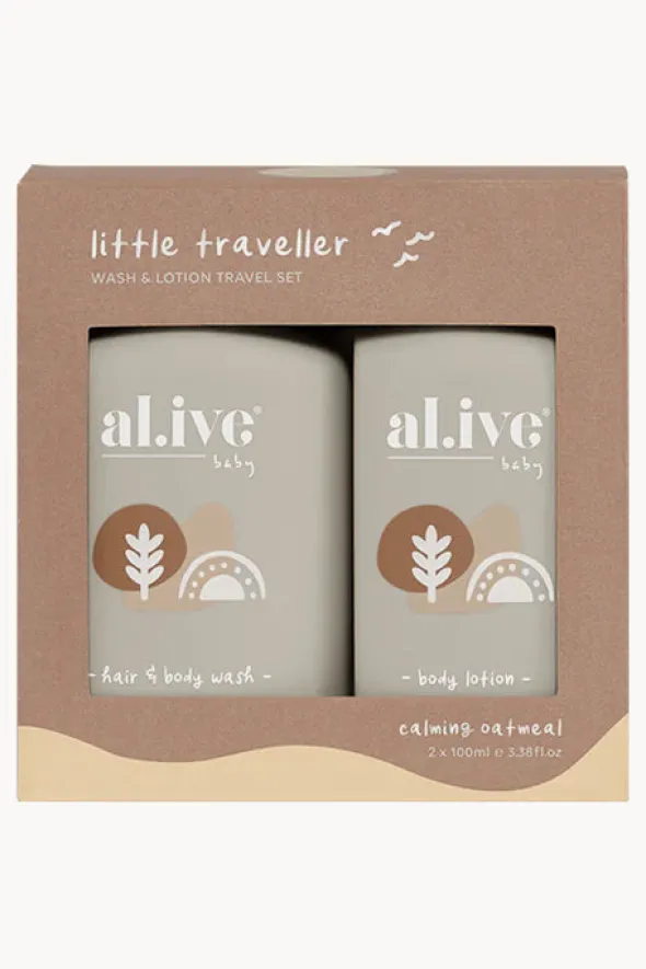 Little Traveller Calm Oatmeal Set