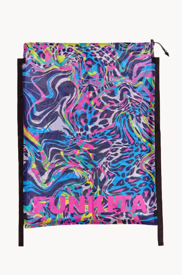 Lolly Leopard Mesh Gear Bag