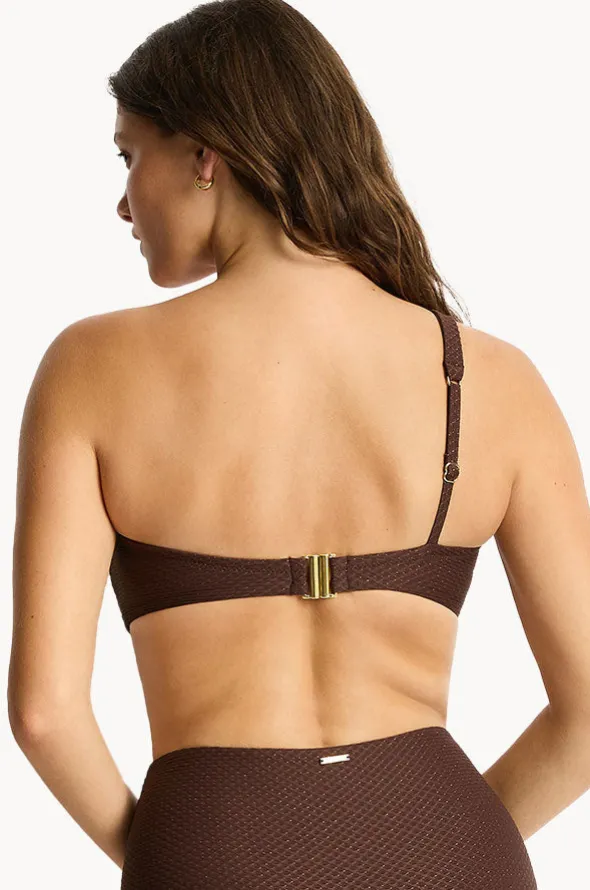 Luminara One Shoulder Top