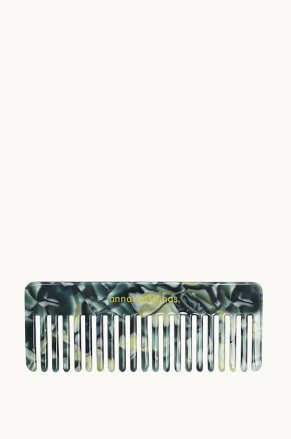 Malachite Hair Comb