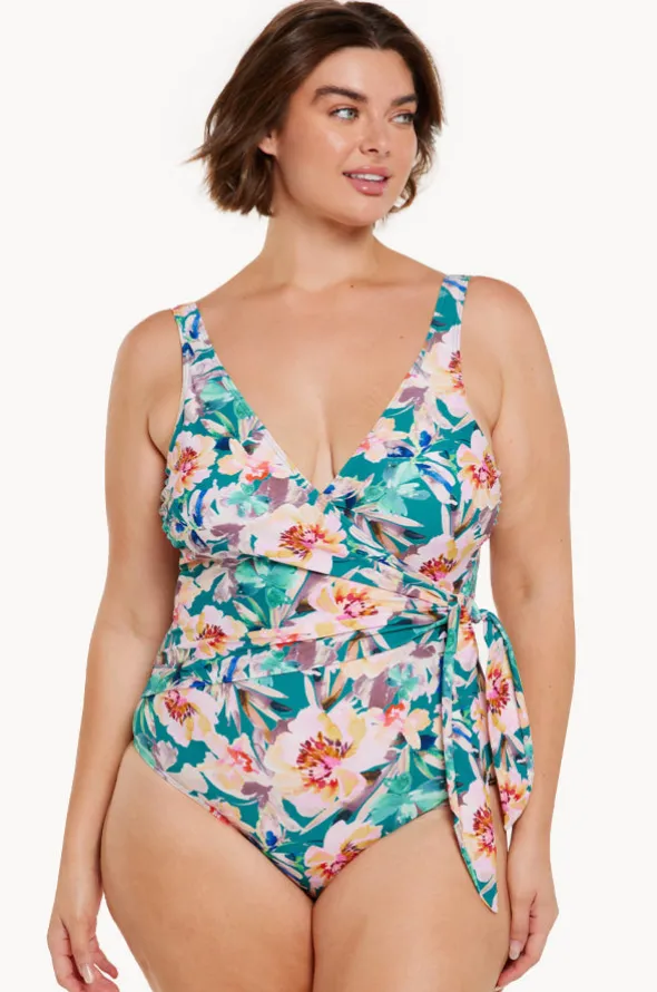 Maui Tie Cross Over One Piece