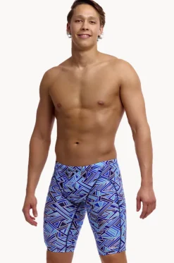 Mens Blue Bits Jammer