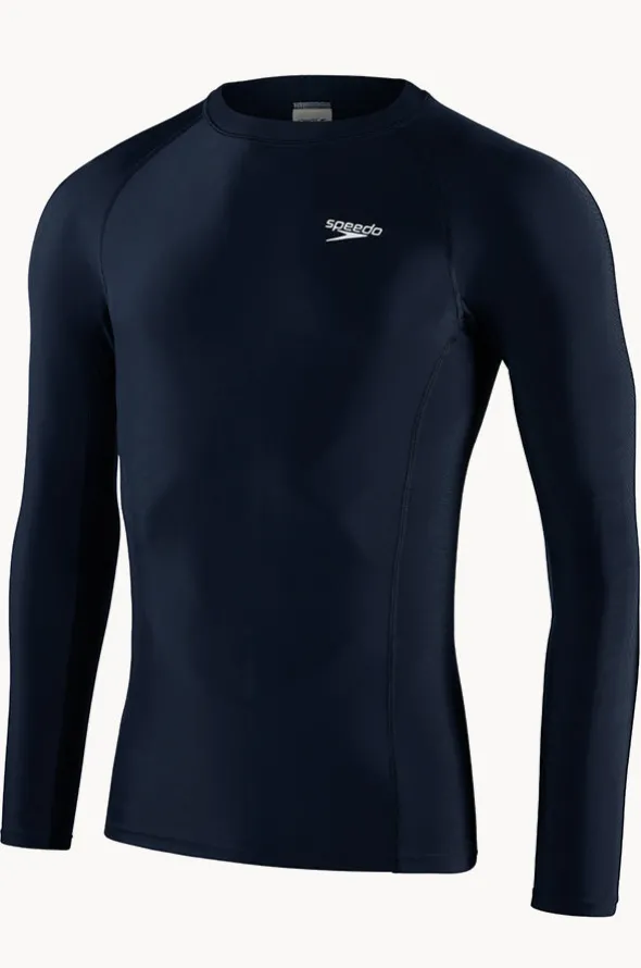 Mens Plain Long Sleeve Suntop