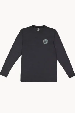 Mens Rotor Shoreline Long Sleeve Suntop