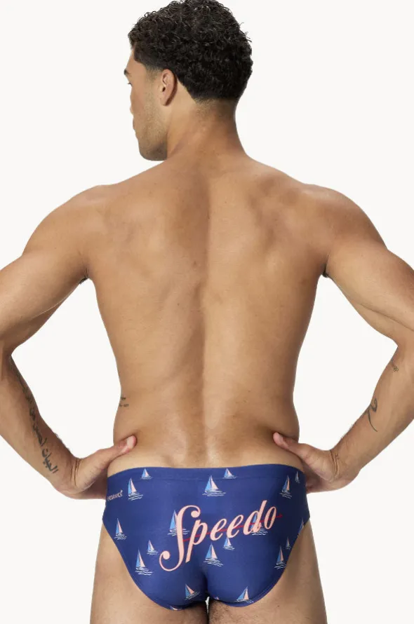 Mens Sailboat Brief