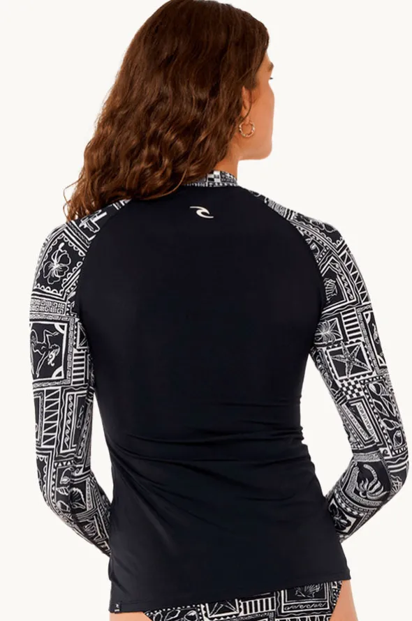 Mermaid Beach Long Sleeve Suntop