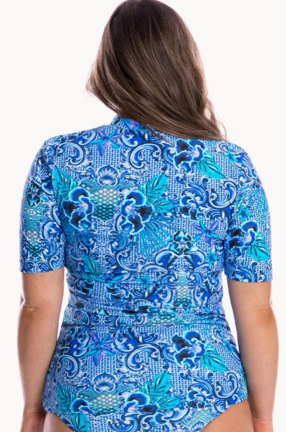 Mermaid Zip Front Suntop
