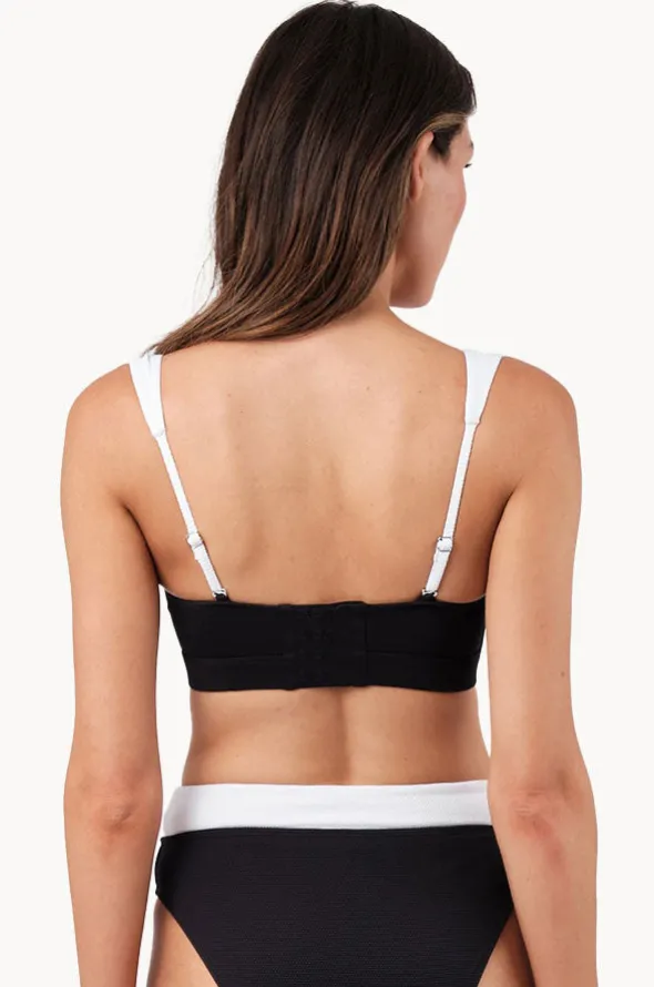 Monochrome Texture Original Bustier Balconette