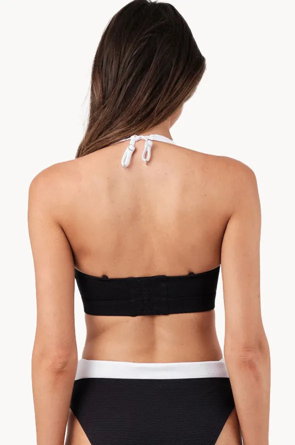 Monochrome Texture Original Bustier Balconette