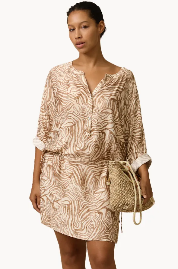 Nova 3/4 Sleeve Shirt Dress