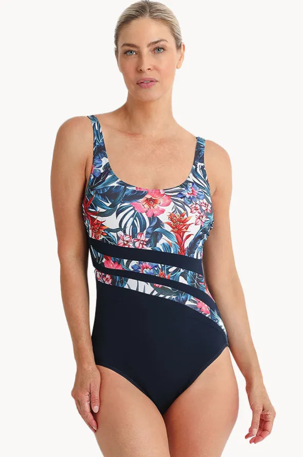 Oasis DD/E Cup Wave Spliced One Piece