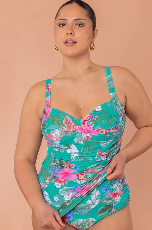 Pacifico Twist Front Tankini Separate