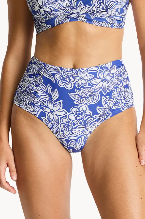 Palmera Gathered High Waist Pant