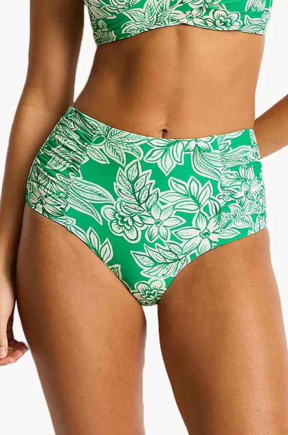 Palmera Gathered High Waist Pant