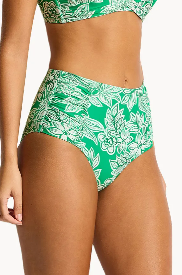 Palmera Gathered High Waist Pant