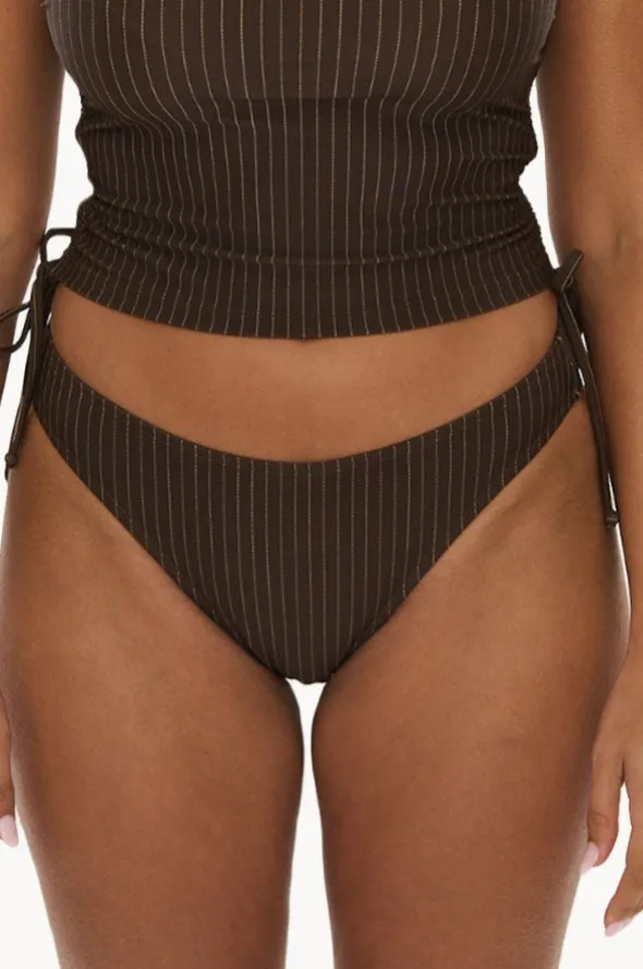 Pinstripe 90's Brief
