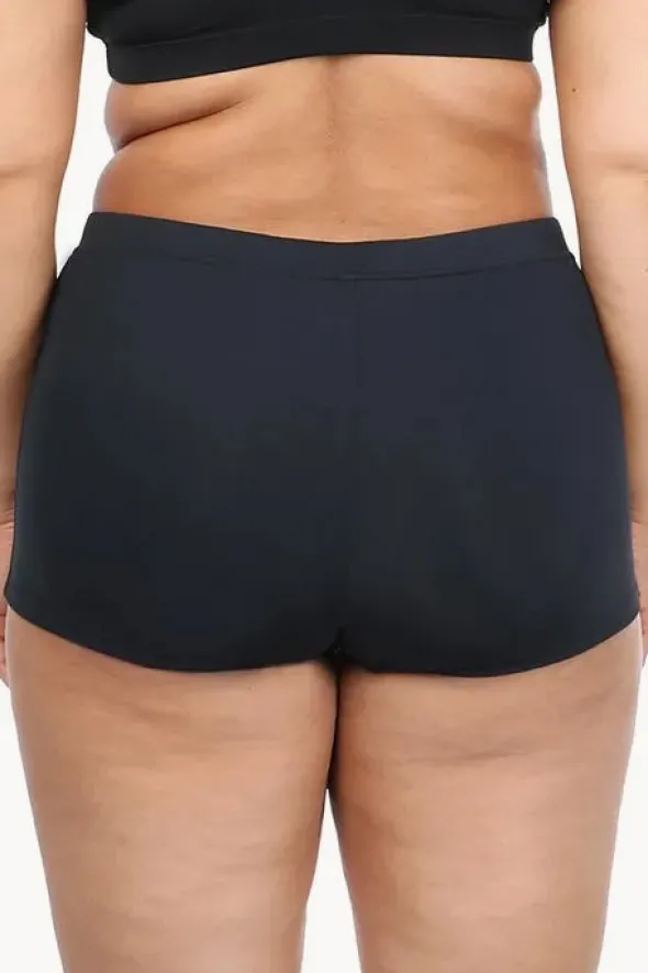 Plain High Waisted Boyleg