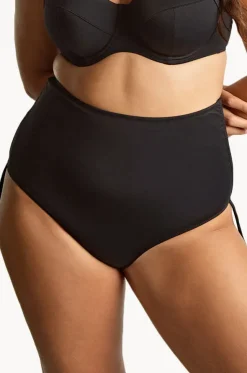 Plain Midi Gathered Brief